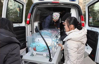 正宁县妇婴监护型护送